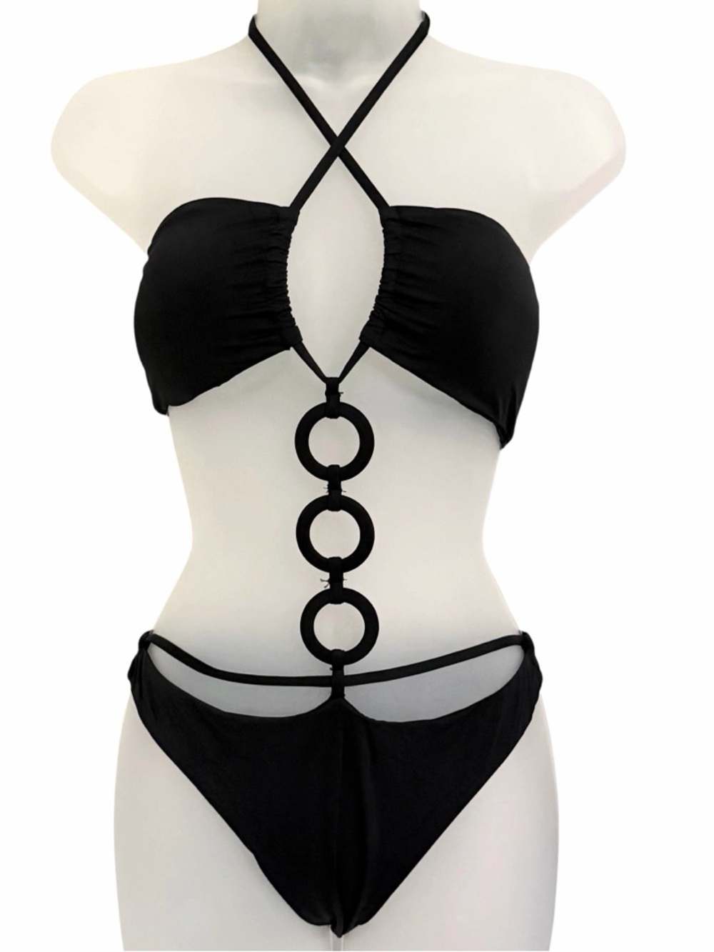 Sunday Brunch Swimsuit L Lush Escape Black Dolls Kill
